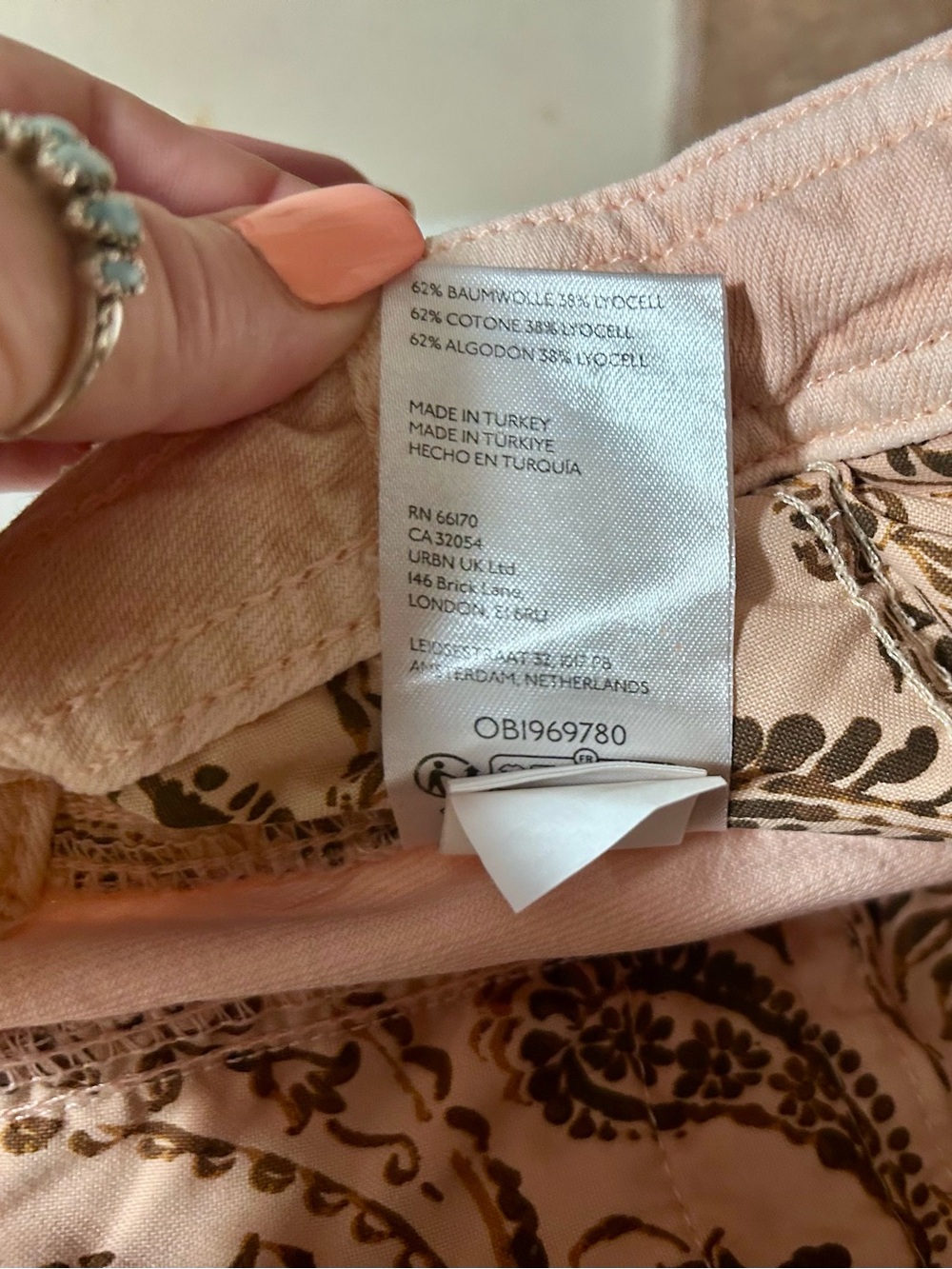 Anthropology Pilcro Slouchy Trouser Midi/Maxi Skirt Size 8 - Picture 10 of 11